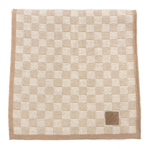 Pre Loved louis vuitton Men brown | beige Scarves & Shawls - Picture 1 of 7